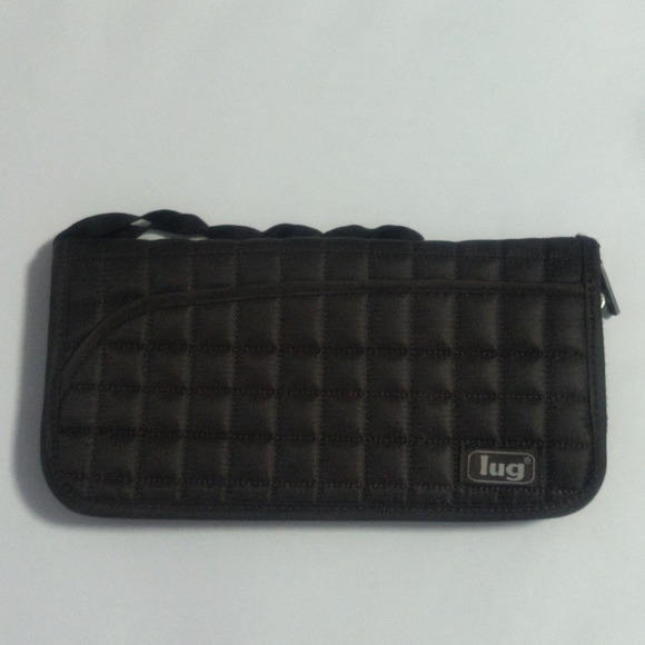 lug Accessories - LUG / Brown Quilted Wallet  / EUC